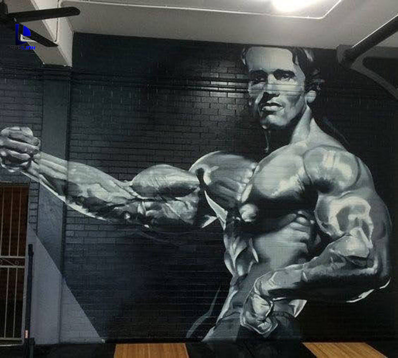 Những mẫu tranh tường phòng Gym